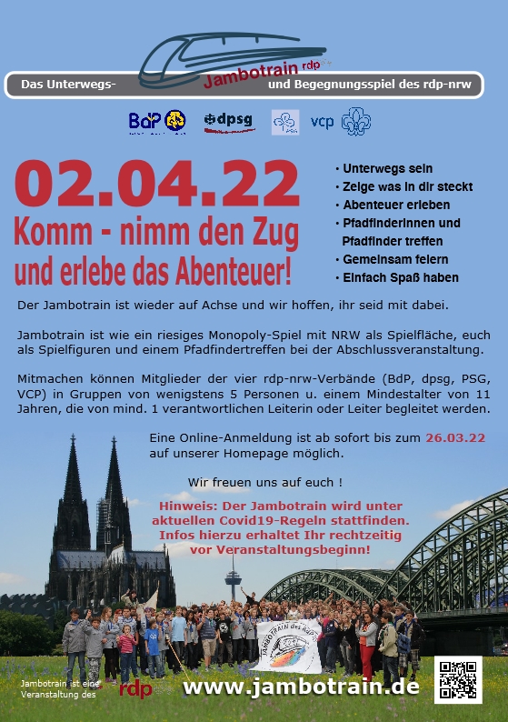 Einladung Jambotrain 2022